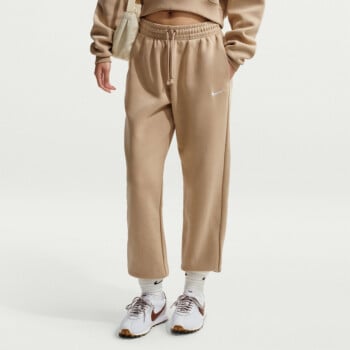 nike swoosh joggers oatmeal