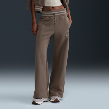 NIKE SPORTSWEAR PHOENIX FLEECE HIGH RISE WIDE-LEG GRAPHIC PANTS