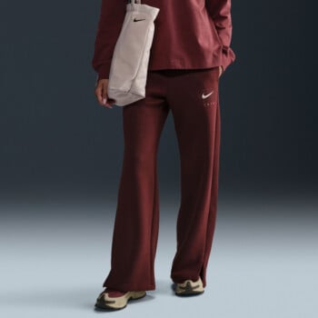NIKE SPORTSWEAR PHOENIX FLEECE HIGH RISE WIDE-LEG GRAPHIC PANTS