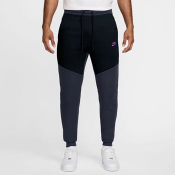 tech fleece grey and black joggers