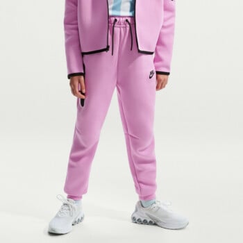 pink nike tech fleece tracksuit