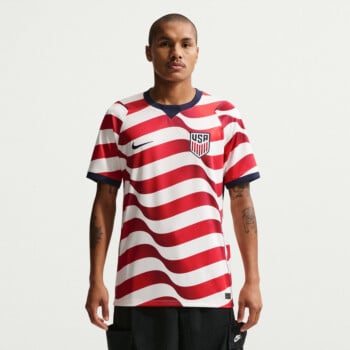 デッドストック　NIKE コネチカット大学　ユニフォーム　21番 NIKE USMNT 2026 STADIUM HOME DRI-FIT FOOTBALL REPLICA JERSEY