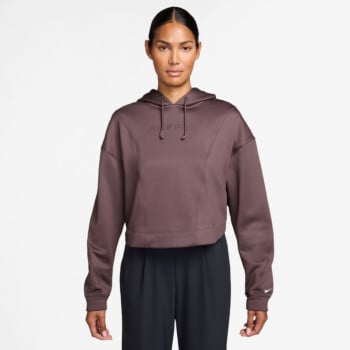 nike yoga luxe women's cropped hoodie