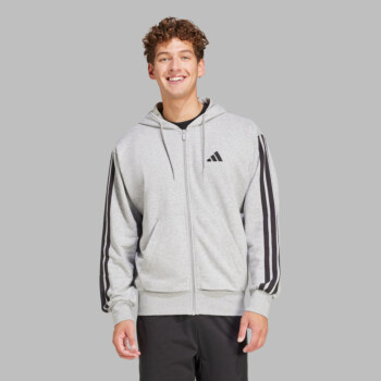 ADIDAS ESSENTIALS 3-STRIPES FRENCH TERRY FULL-ZIP HOODIE | Hoodies