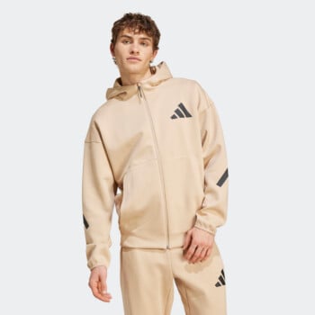 ADIDAS MEN'S NEW ADIDAS MEN'S Z.N.E. FULL-ZIP HOODED TRACK JACKET