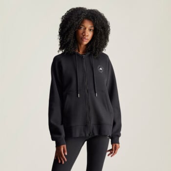 ジップアップフーディー/レディース （BLACK） adidas Z.N.E. Full-Zip Hoodie - Black | Free Shipping with adiClub