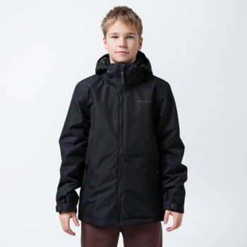 North Bend Fleece jas 'Helga' in Zwart - ABOUT YOU