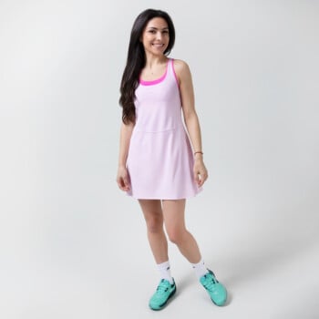 slim fit dress slacks Nike Women's Court Dri-Fit Slam Dress USO 2 II6186-010 main image 1