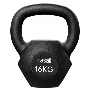 Gym Kettlebell 16 Kg Black Orange