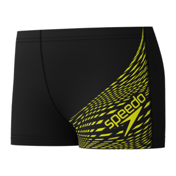 クラブ beachboy Boys' HyperBoom Splice Jammer Black/Yellow | Speedo UK