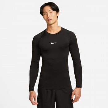 NIKE PRO MEN'S DRI-FIT TIGHT SHORT-SLEEVE FITNESS TOP