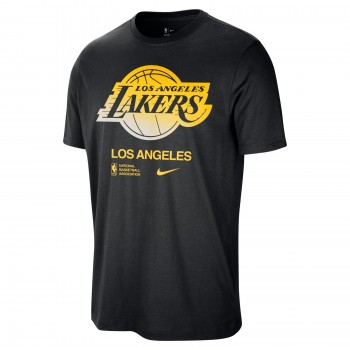 ★Nike★ Los Angeles Lakers Courtside Mens Nike NBA T-Shirt Nike x NBA Los Angeles Lakers City Edition Courtside T-Shirt