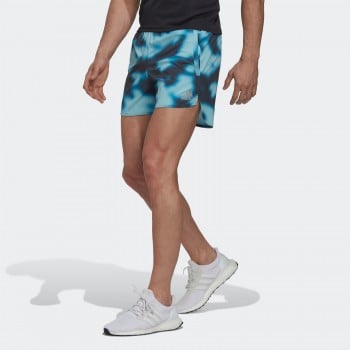 ADIDAS MEN'S ADIDAS X MARIMEKKO RUN ICONS 3-STRIPES SHORTS ADIDAS MEN'S ADIDAS X MARIMEKKO RUN ICONS 3-STRIPES SHORTS
