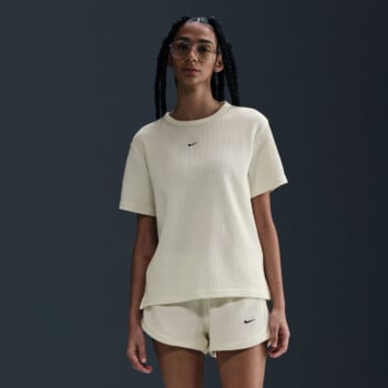 ★ Nike★ Sportswear Chill Waffle Loose Short Sleeve Top W NIKE SPORTSWEAR CHILL WAFFLE WOMEN'S LOOSE SHORT-SLEEVE TOP
