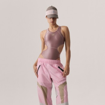 adidas by Stella McCartney 花柄 パネルデザイン ビギニボトム ADIDAS BY STELLA MCCARTNEY WOMEN'S SHINE LEOTARD | Swimwear