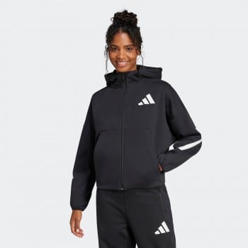 ふな Adidas Z.N.E. Winterized zipped hooded sweatshirt