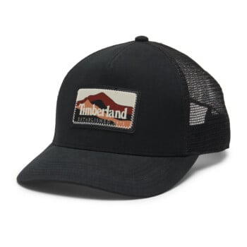 timberland mountain athletics メッシュキャップ TIMBERLAND MEN'S MOUNTN PATCH TRUCKER CAP | Caps and Hats
