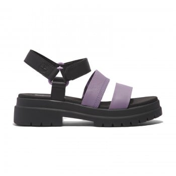 サンダル・ミュール TIMBERLAND Women Sandals TB0A4198 EIW Purple Womens-Adley-Way-Backstrap-