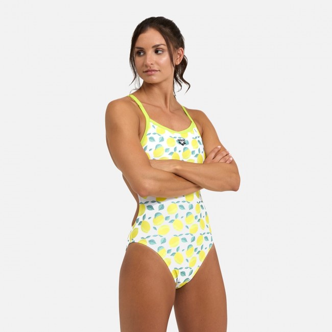 Arena women s lemons swimsuit xcross back swimwear and bikinis