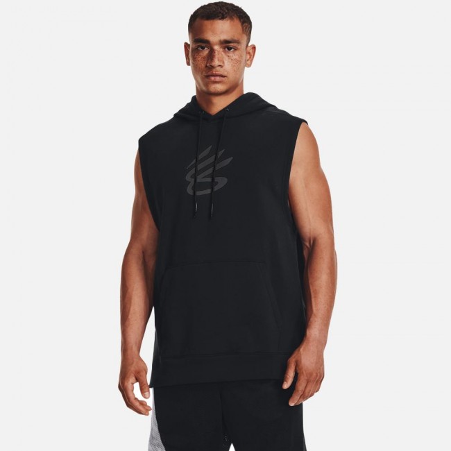 Under armour curry fleece sleeveless hoodie hoodies and sweatshirts