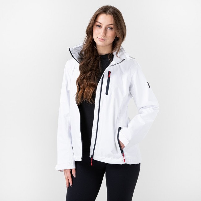 helly hansen white jacket womens