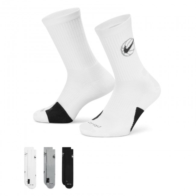 Nike everyday crew basketball socks- 3 pair | socks and sleeves ...