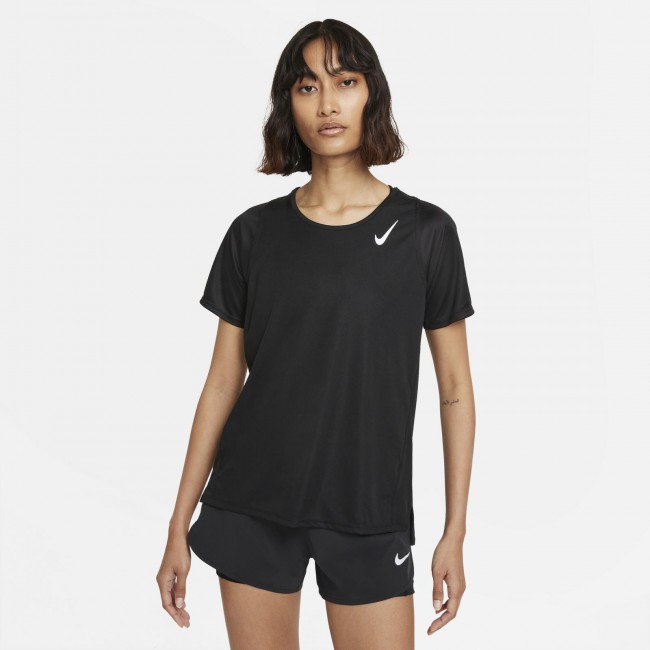 Womens nike running best sale shirt