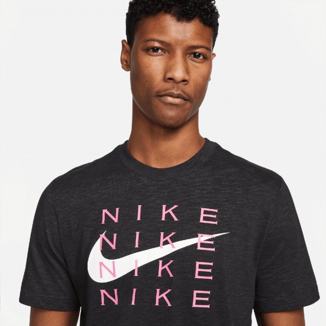 Black pink nike shirt sale