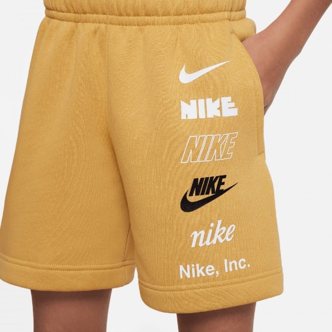 Boys yellow nike shorts on sale