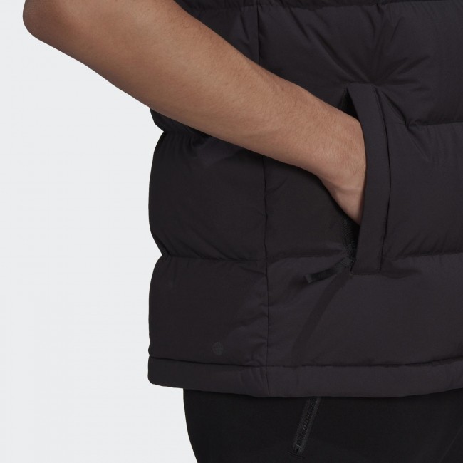 Helionic hooded down online vest