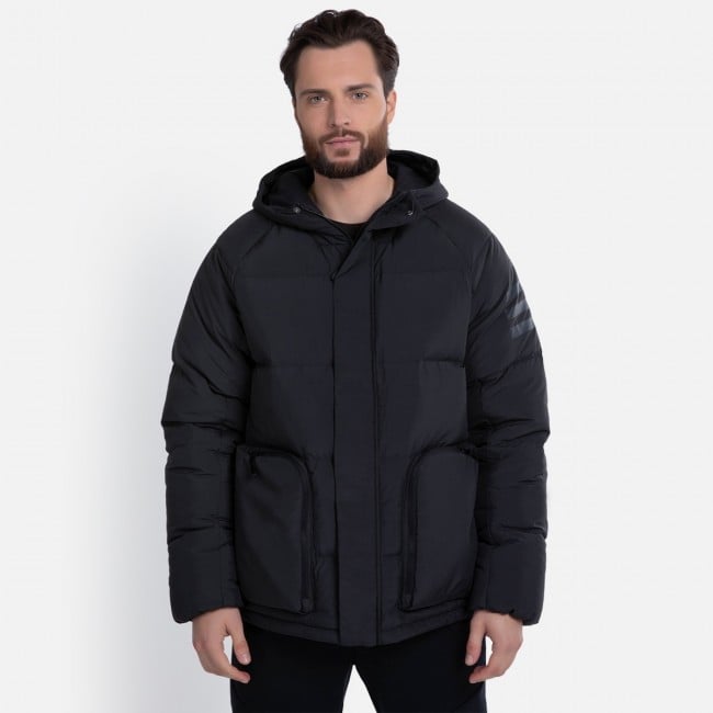 Adidas utilitas hooded down jacket | jackets and parkas | Leisure | Buy ...