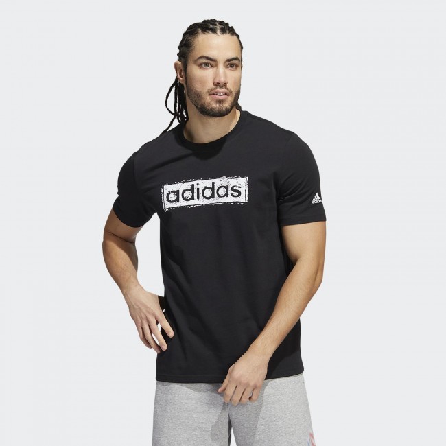 Adidas sketch linear graphic t-shirt | tops and shirts | Leisure | Buy ...