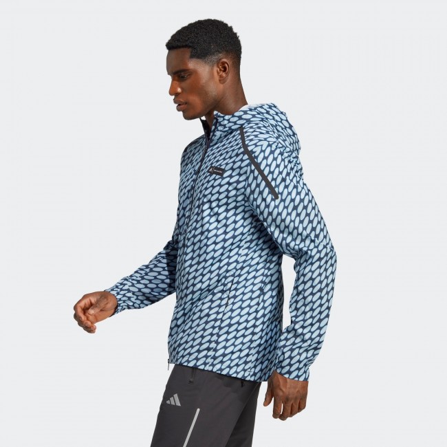 Adidas men s adidas x marimekko marathon jacket jackets and