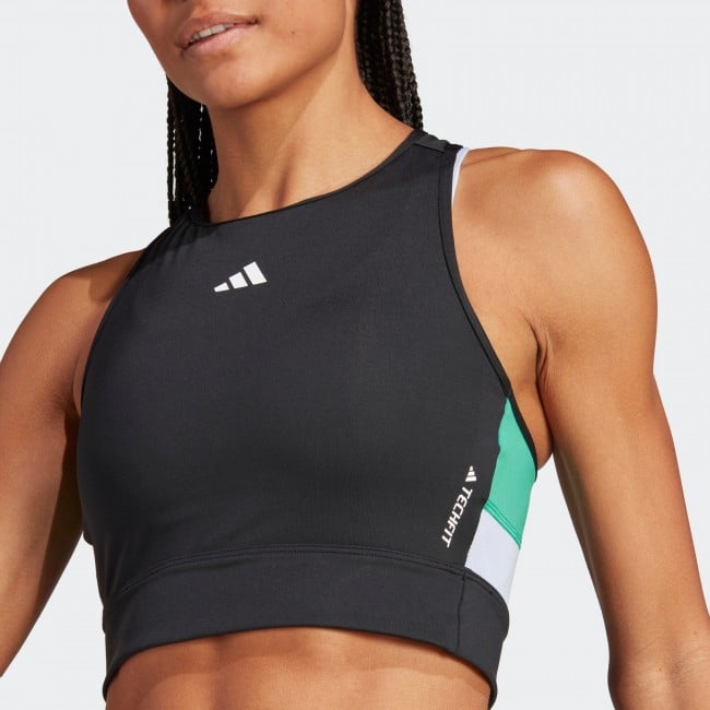 adidas Techfit Sports Bra Women's Black New with Tags XS