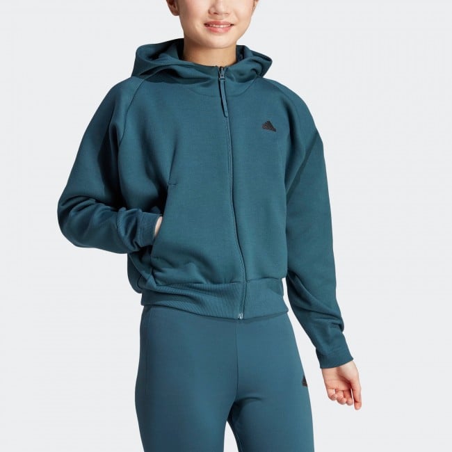 Adidas ladies cheap zip hoodie