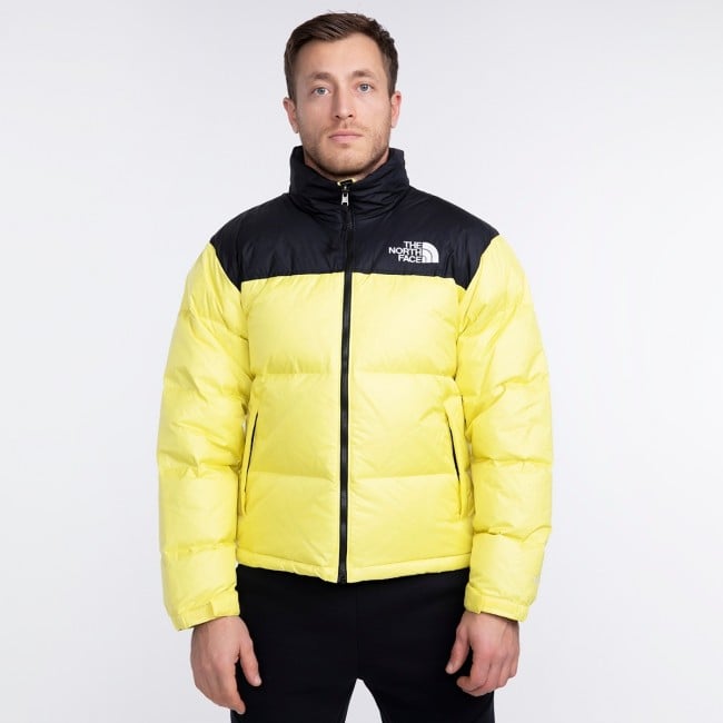 Men's 1996 retro outlet nuptse jacket yellow