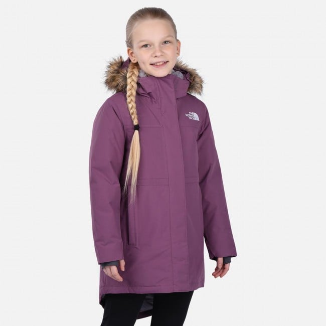 North face arctic swirl down hot sale parka
