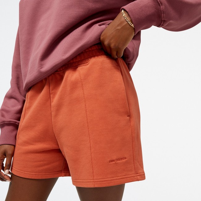 New balance women's athletics nature state french terry short shorts