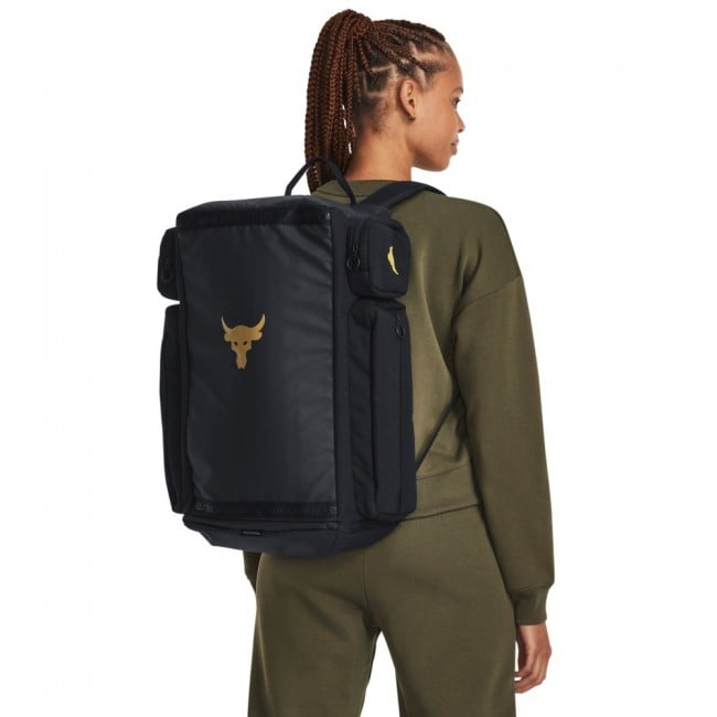 Under armour project rock duffle backpack 39l travel and sports bags Training Buy online Sportland