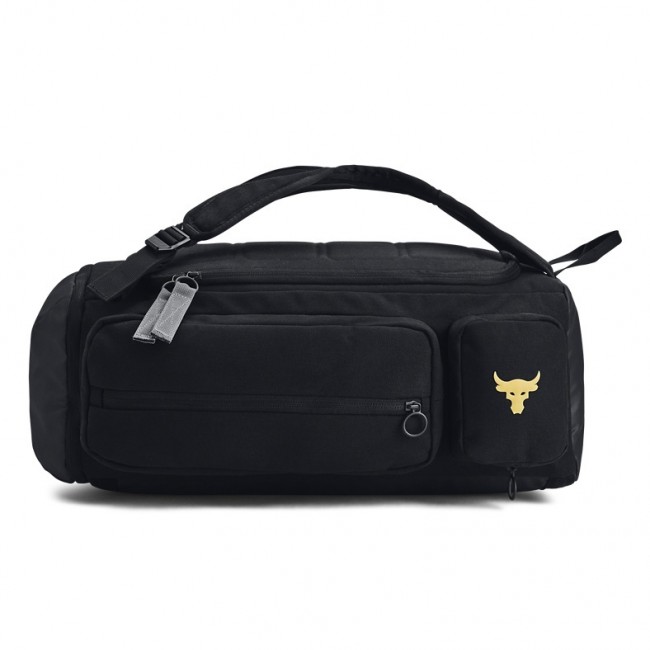 Under armour project rock duffle backpack 39l travel and sports bags Training Buy online Sportland