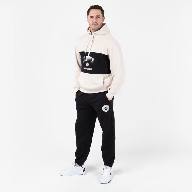 Half and half champion sweatpants top