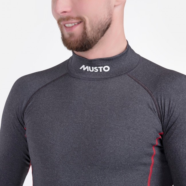 Musto men s thermal base layer long sleeve top baselayer Training Buy online Sportland