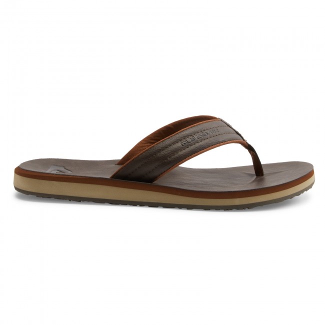 Quiksilver carver nubuck flip flops shop