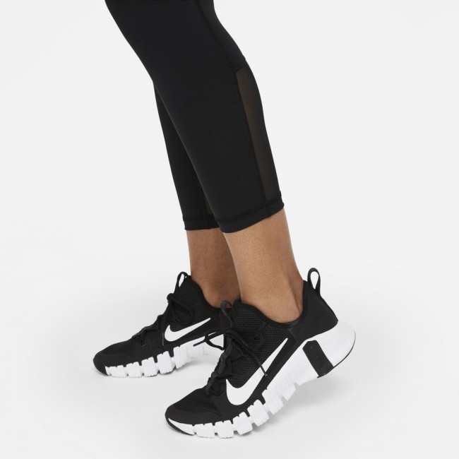 Nike pro mid rise training crops on sale