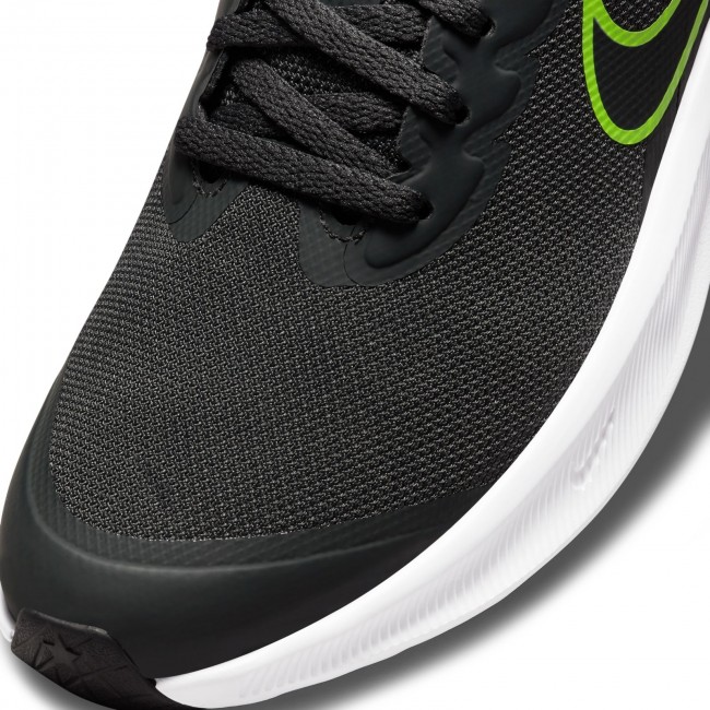Nike star runner black and gold on sale