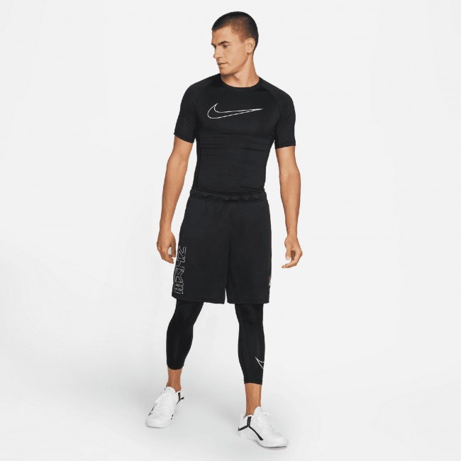Nike pro dri fit men s tight fit short sleeve top baselayer Training Buy online Sportland
