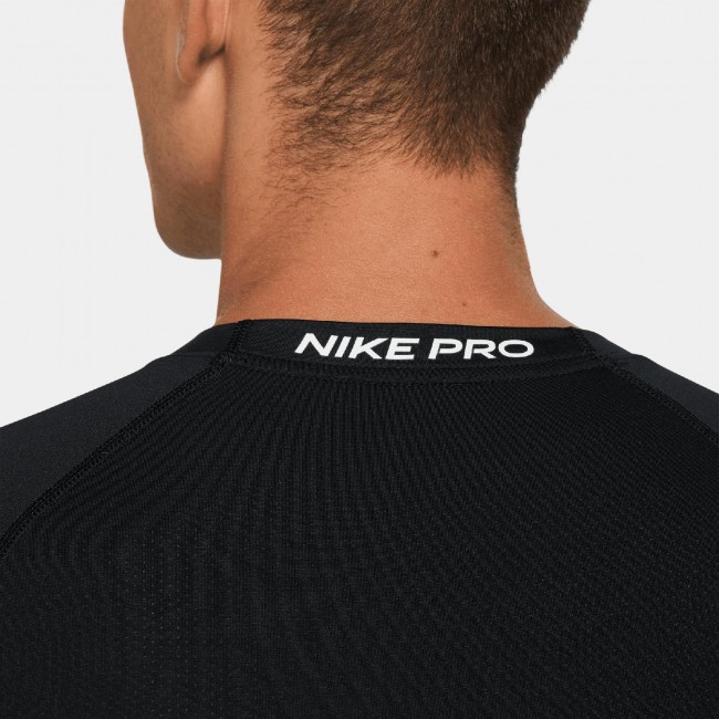 Nike pro fitted short sleeve sales