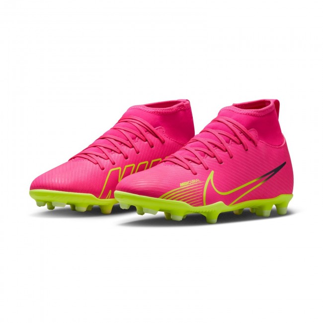 Jr mercurial superfly v fg soccer cleats pink-white shop