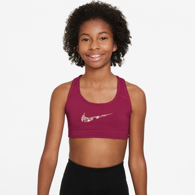 Maroon nike sports bra sales