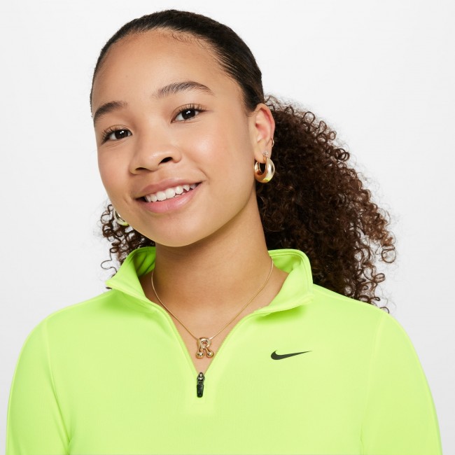 Nike dri fit girls long sleeve 1 2 zip top tops and shirts Training Buy online Sportland